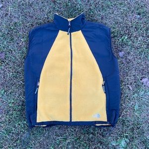 Vintage North Face Vest Sherpa Lined 90s
